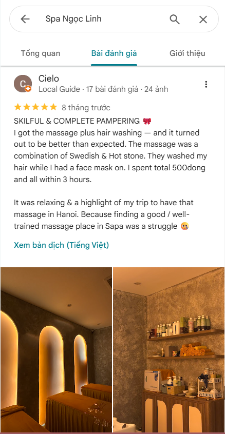 Transit massage Hanoi review