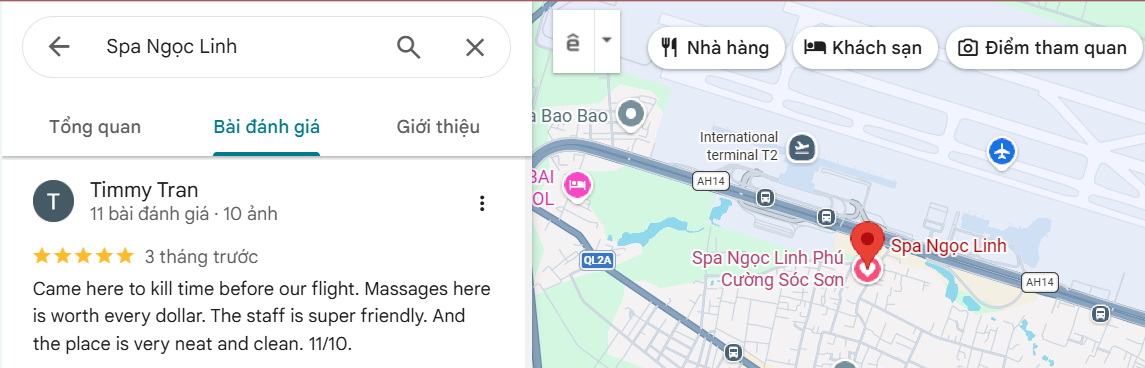Foot massage near airport review